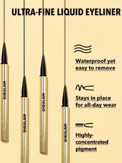 Line & Define delineador de Ojos Líquido Resistente al Agua
