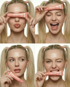 Lip Gloss Donut Crystal Effect