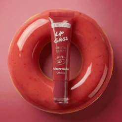 Lip Gloss Donut Crystal Effect