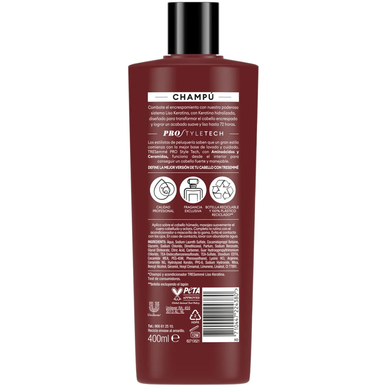 Liso Keratina Champú