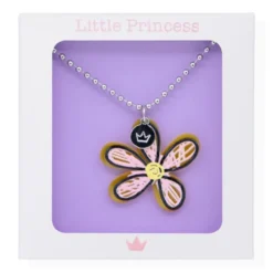 Little Princess Collar Charm Flor