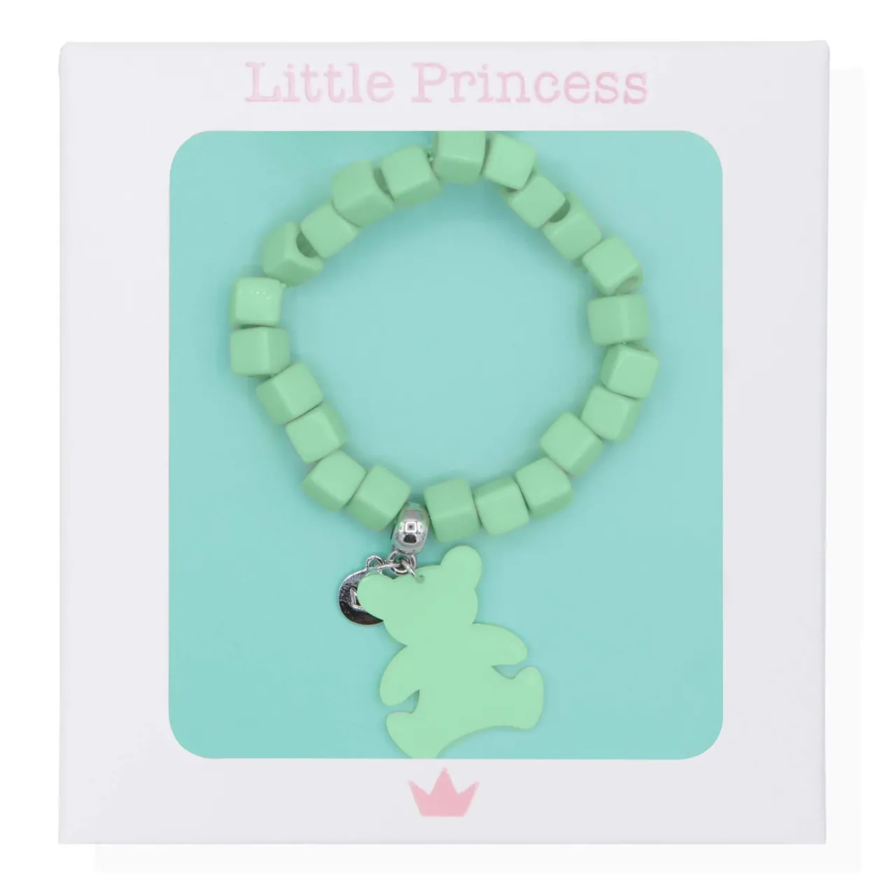 Little Princess Pulsera Elástica Cuentas y Osito