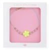 Little Princess Pulsera Hilo y Cuentas Flor