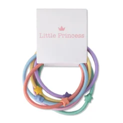 Little Princess Set 6 Gomas Pastel Estrella