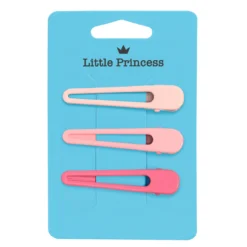 Little Princess Set 3 Pink Clips