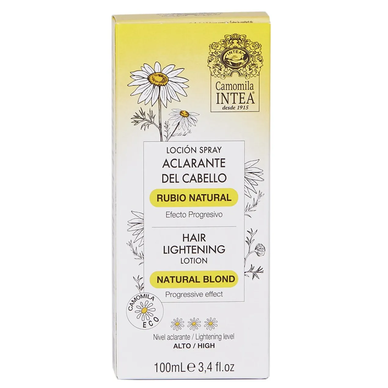 Loción Aclarante para Cabello Rubio Natural