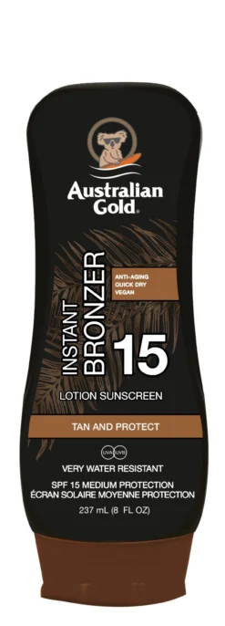 Loción con Bronceador SPF 15