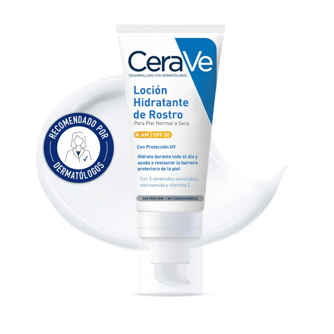 Loción Hidratante Facial SPF 50