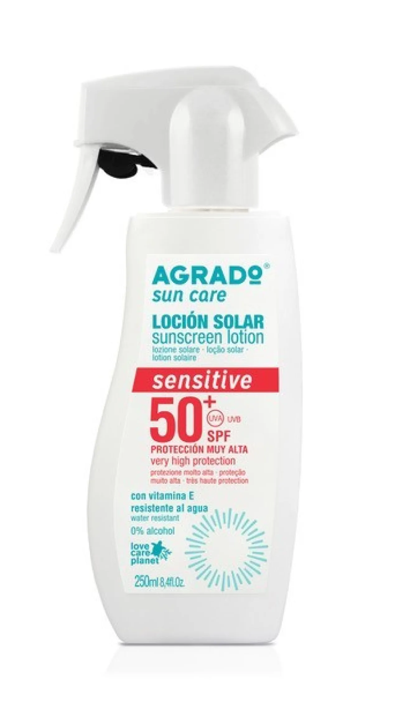 Loción Solar Sensitive SPF50+