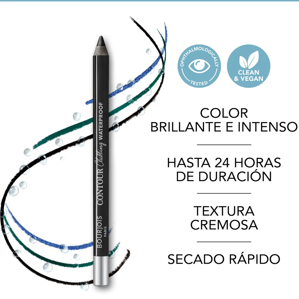 Lápiz de Ojos Contour Clubbing Waterproof