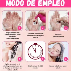 Maca Essence Champú Tinte 10 en 1 Negro