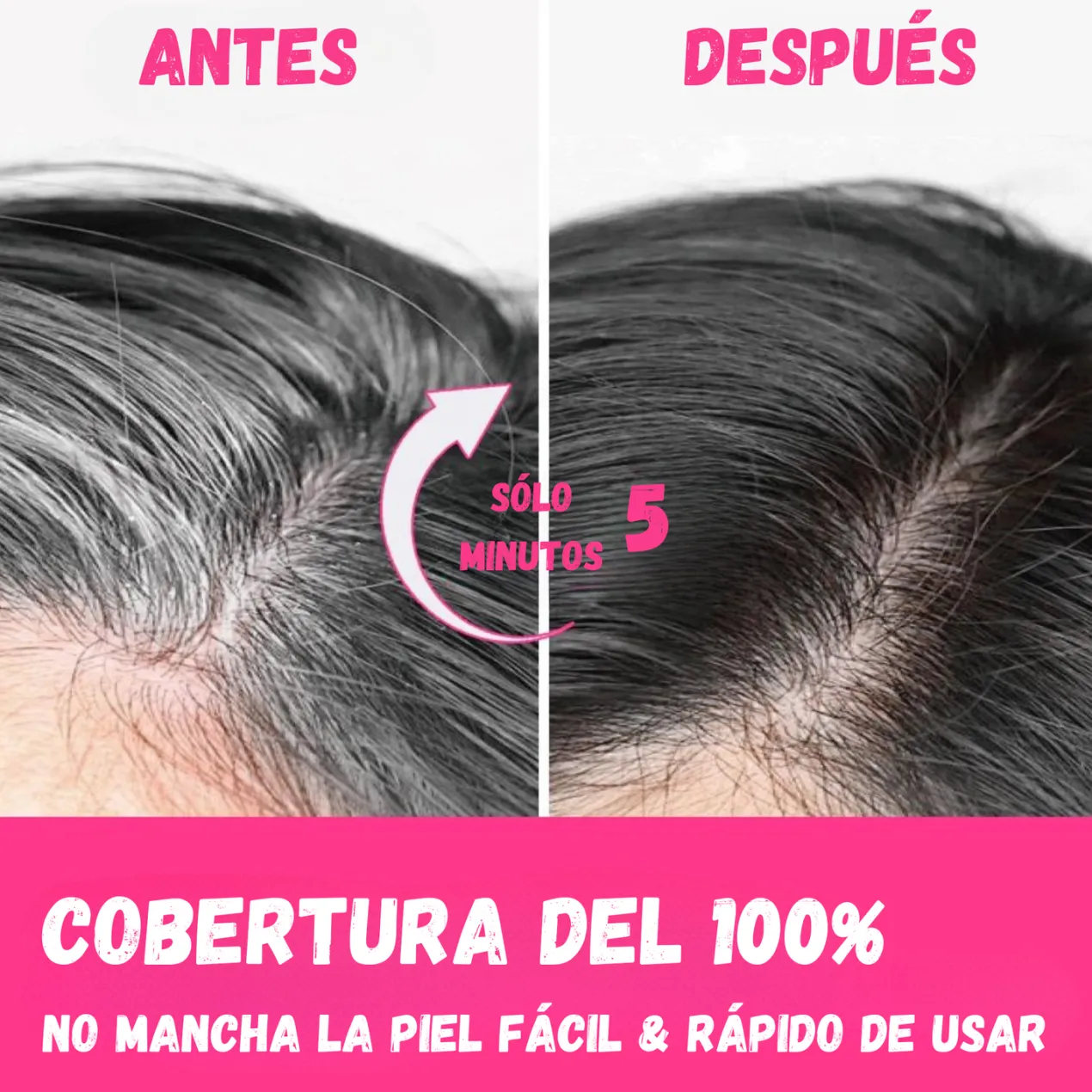 Maca Essence Champú Tinte 10 en 1 Negro
