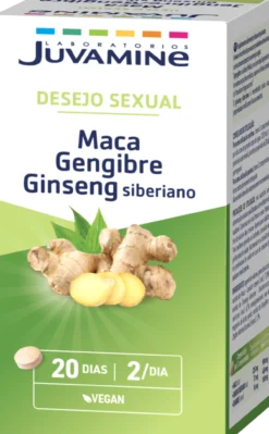 Maca + Jengibre + Ginseng Siberiano