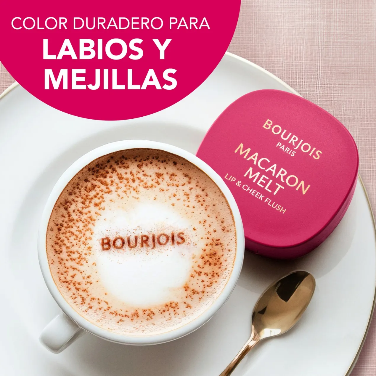 Macaron Melt Colorete para Labios y Mejillas