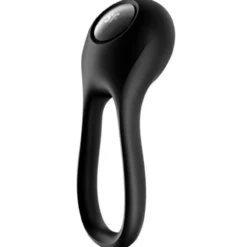 Majestic Duo Anillo Vibrador Negro