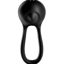Majestic Duo Anillo Vibrador Negro