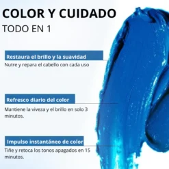 Mascarilla Capilar Pigmentante Azul
