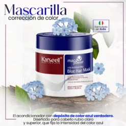Mascarilla Capilar Pigmentante Azul