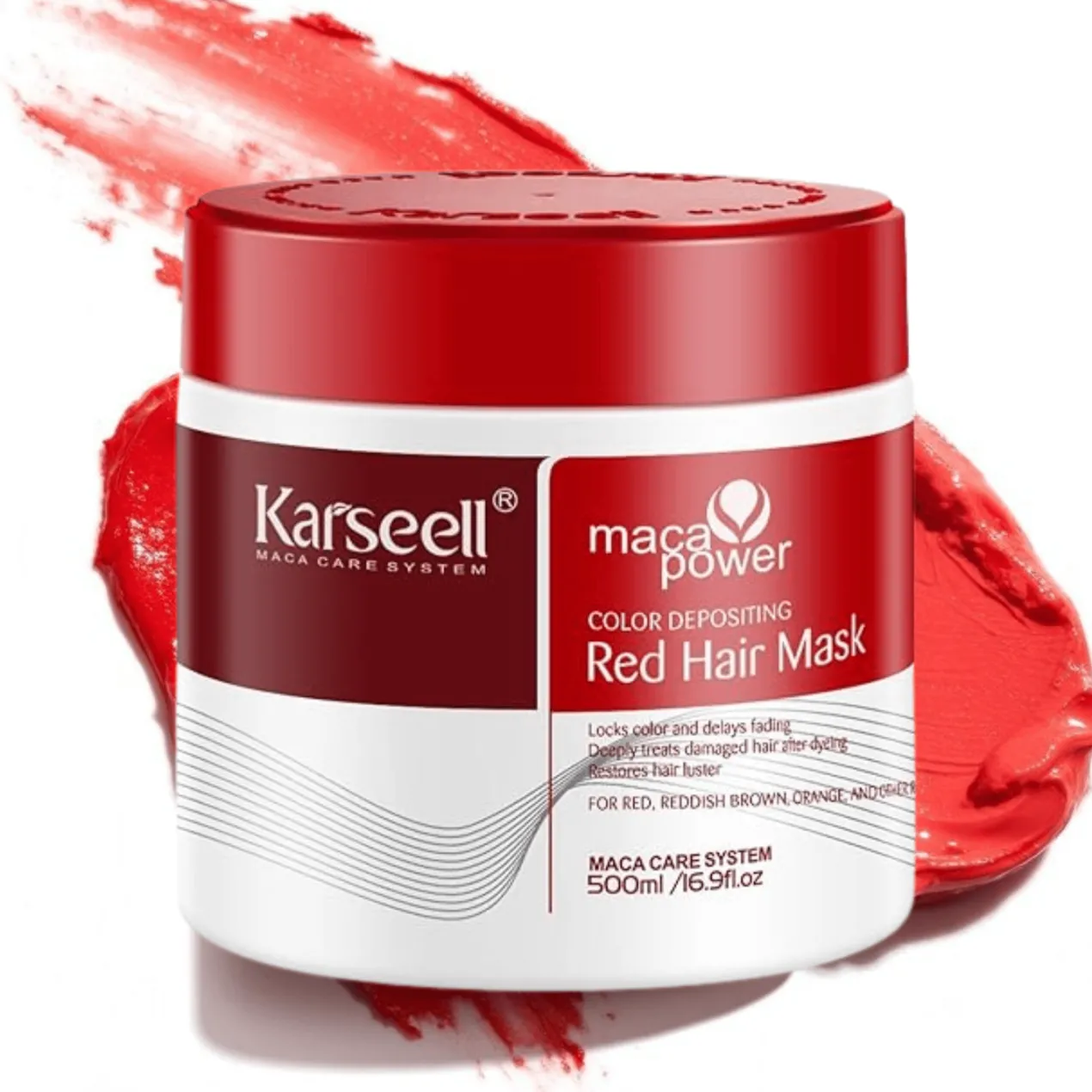 Mascarilla Capilar Pigmentante Roja