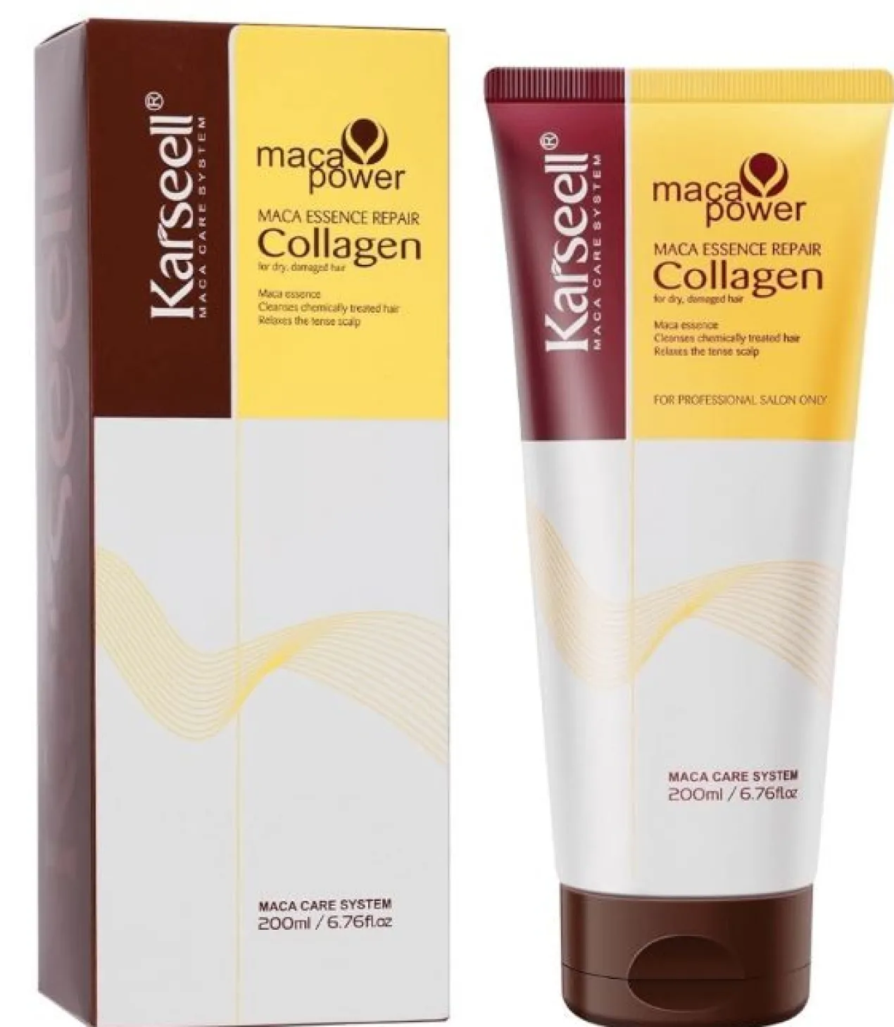 Mascarilla Capilar Reparadora Antifrizz con Colágeno Activo