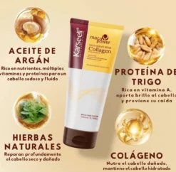 Mascarilla Capilar Reparadora Antifrizz con Colágeno Activo