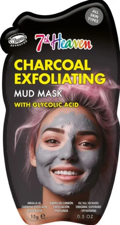 Mascarilla Charcoal Exfoliating Barro de Carbón Exfoliación Profunda