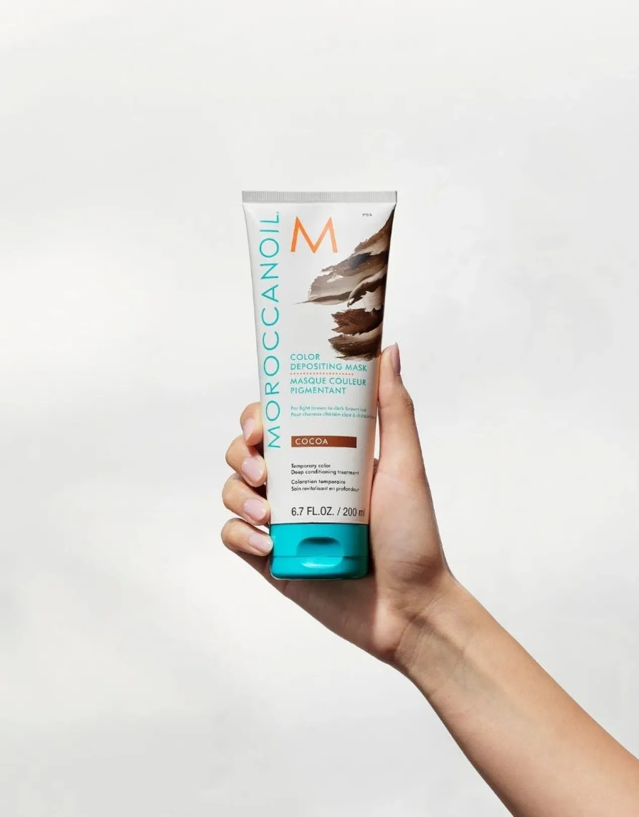 Mascarilla con Color: Cacao