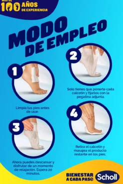 Mascarilla de pies ExpertCare PediMask