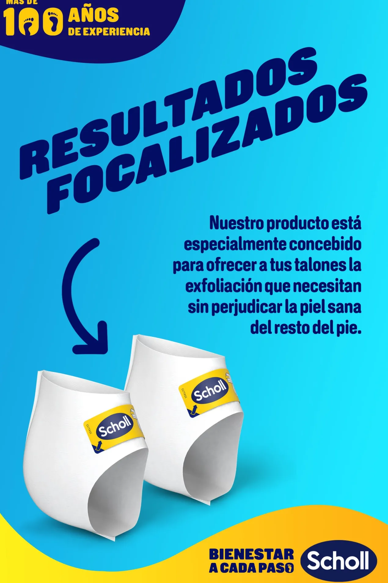 Mascarilla Exfoliante para Talones Expert Care
