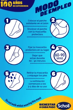 Mascarilla Exfoliante para Talones Expert Care