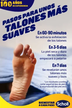 Mascarilla Exfoliante para Talones Expert Care