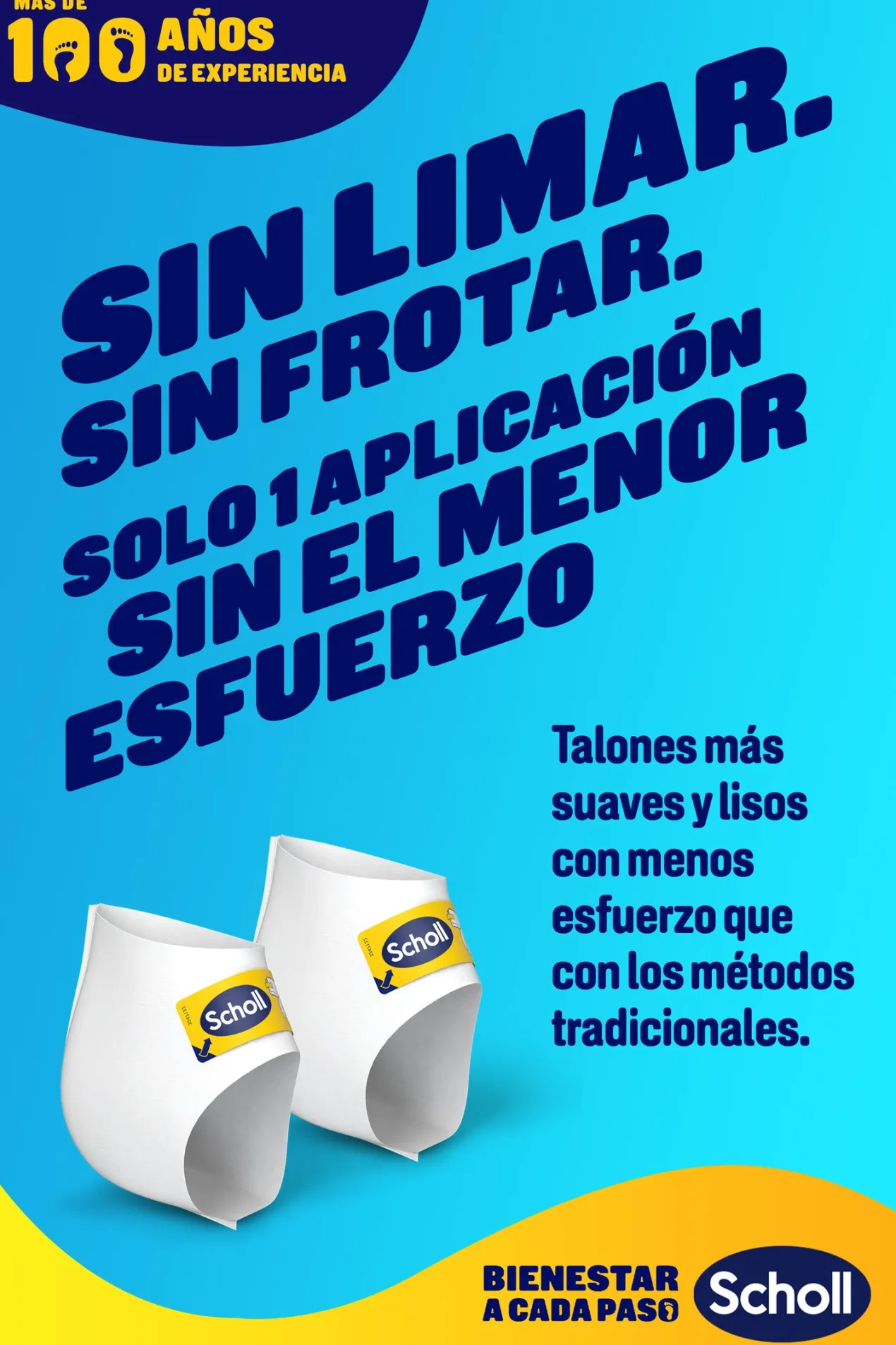 Mascarilla Exfoliante para Talones Expert Care