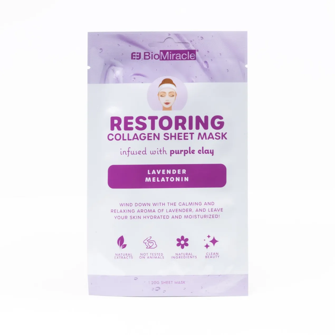 Mascarilla Facial Restauradora con Colágeno