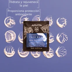 Mascarilla Hidratante y Antioxidante con Lavanda