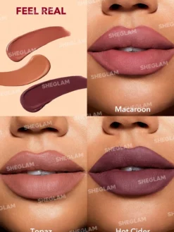Matte Allure set de 3 mini labiales liquidos