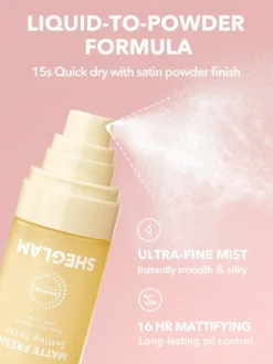 Matte Fresh Spray Fijador