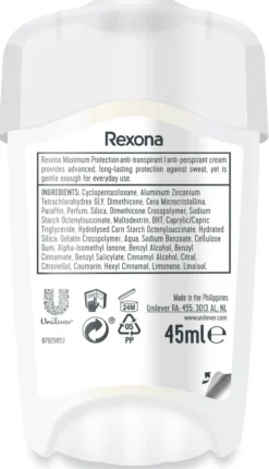Maximum Protection Crema Antitranspirante Clean Scent