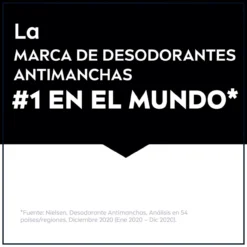 Men Black & White Invisible Desodorante Roll On