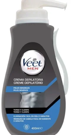Men Crema Depilatoria Pieles Sensibles
