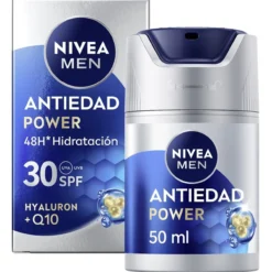 Men Crema Hidratante Anti-Age Power FP30