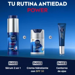 Men Crema Hidratante Anti-Age Power FP30