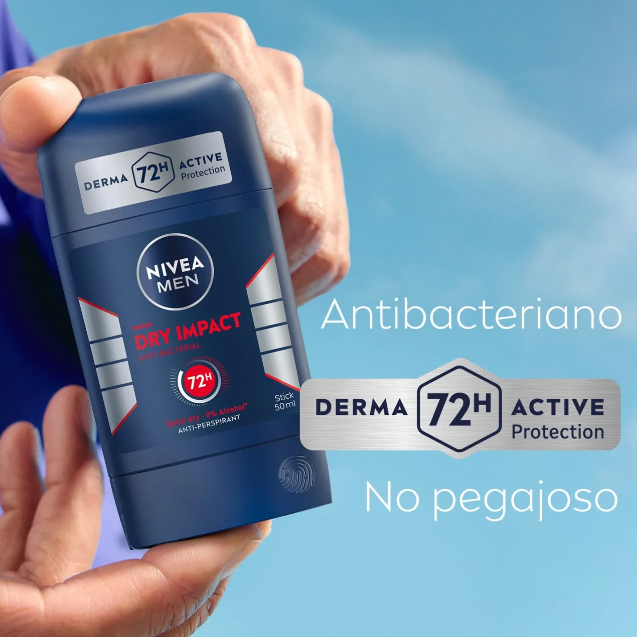 Men Dry Impact Desodorante en Stick