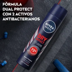 Men Dry Impact Desodorante Spray Antitranspirante