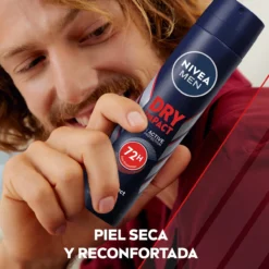 Men Dry Impact Desodorante Spray Antitranspirante