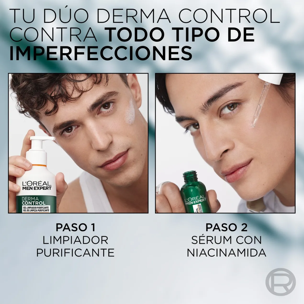 Men Expert Derma Control Gel Limpiador Purificante