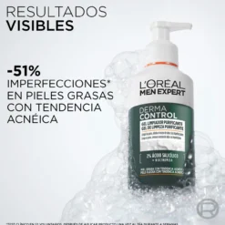 Men Expert Derma Control Gel Limpiador Purificante