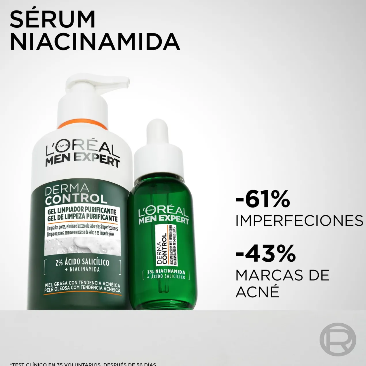 Men Expert Derma Control Sérum Anti-Imperfecciones