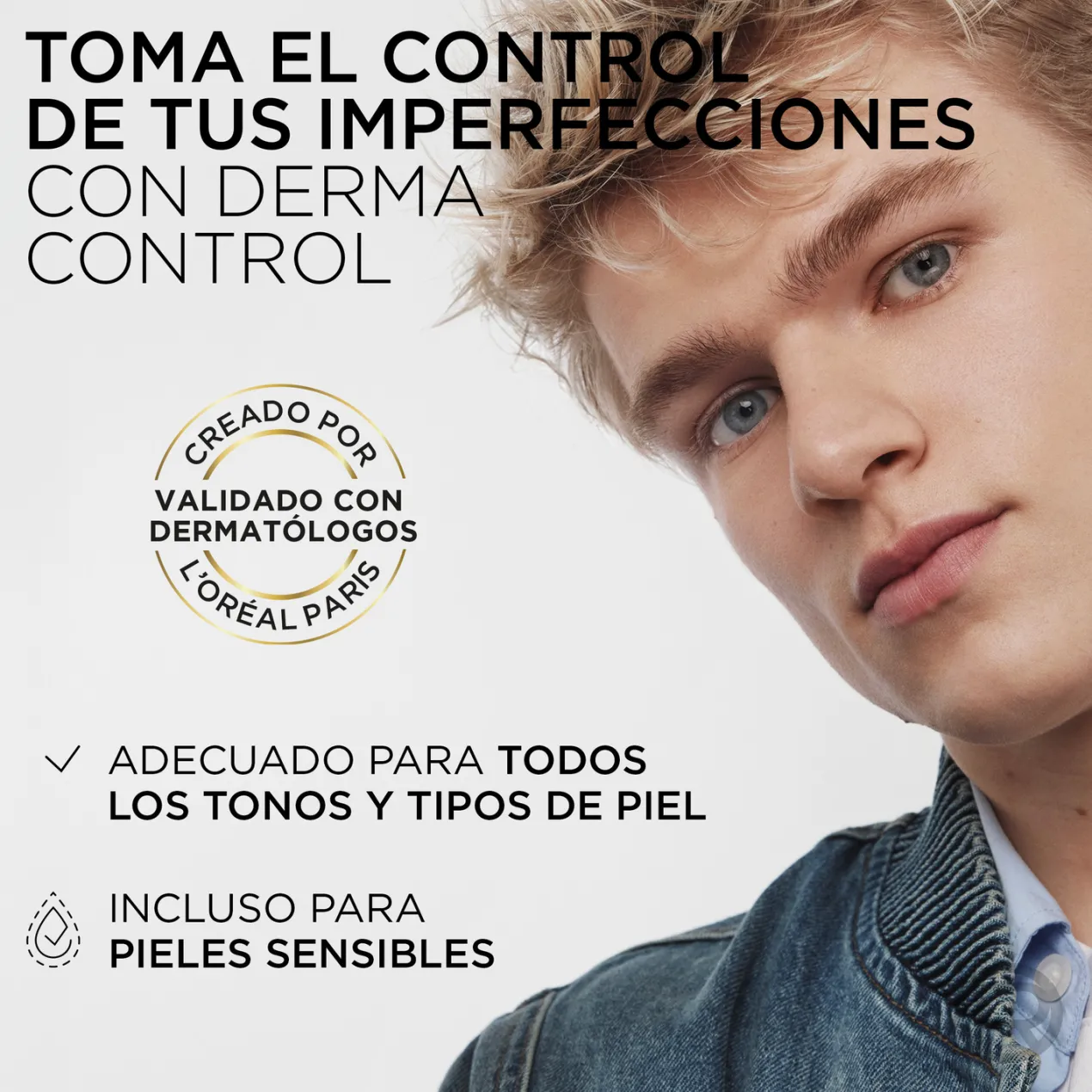 Men Expert Derma Control Sérum Anti-Imperfecciones