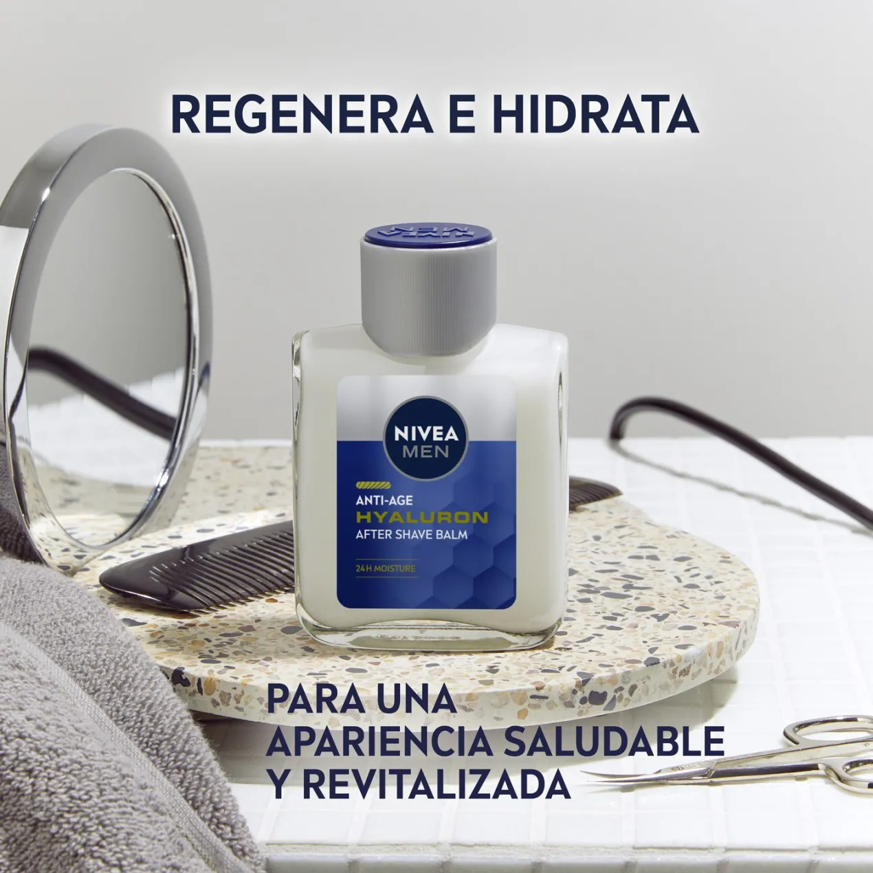 Men Hyaluron Bálsamo After Shave Antiedad