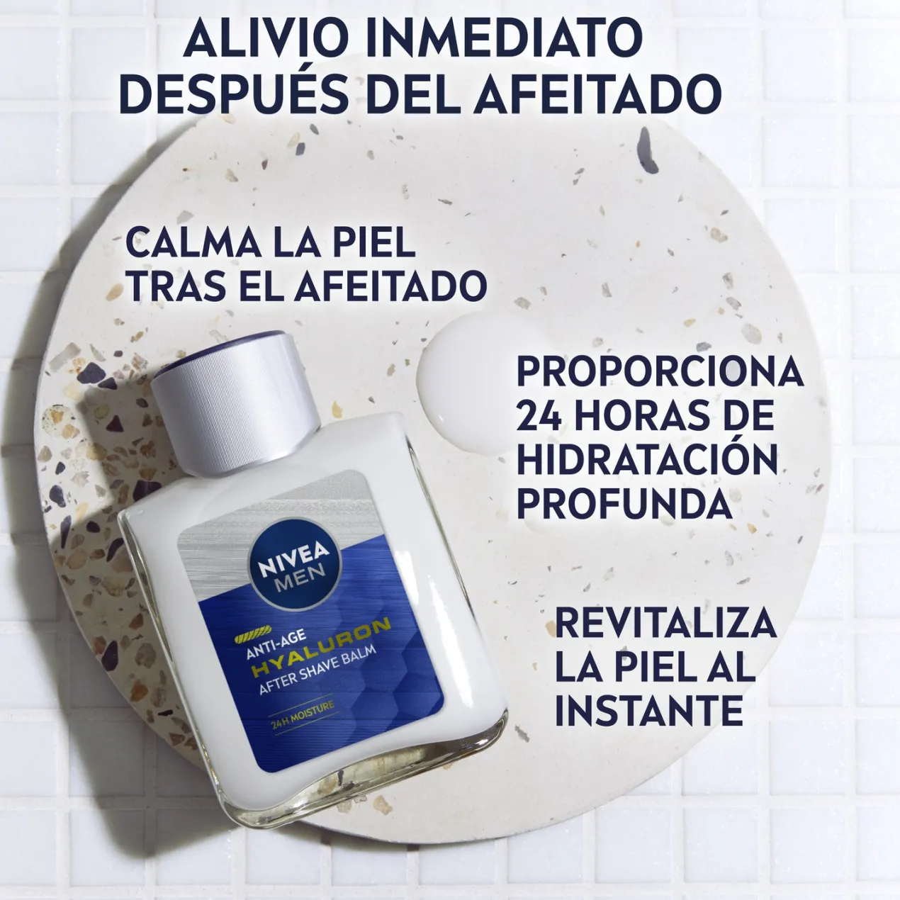 Men Hyaluron Bálsamo After Shave Antiedad